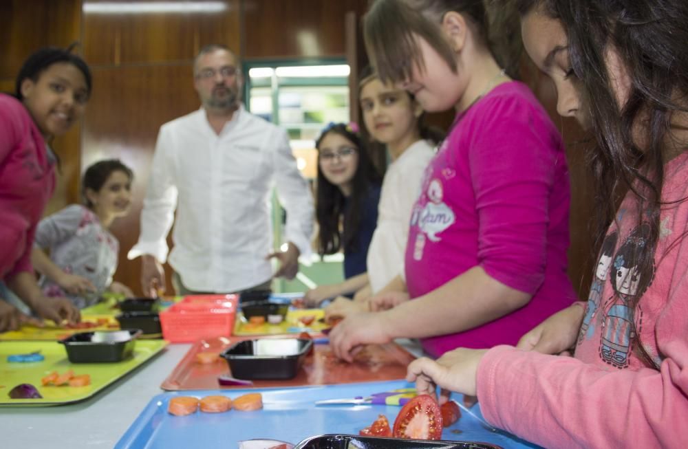 Curso de cocina para niños en Oviedo