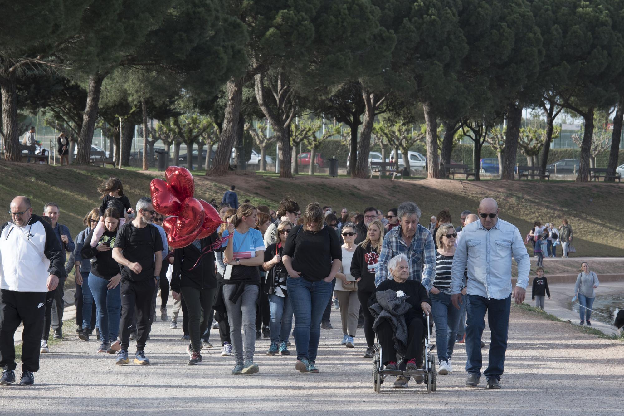 Homenatge a Jordina Martínez al Parc de l'Agulla