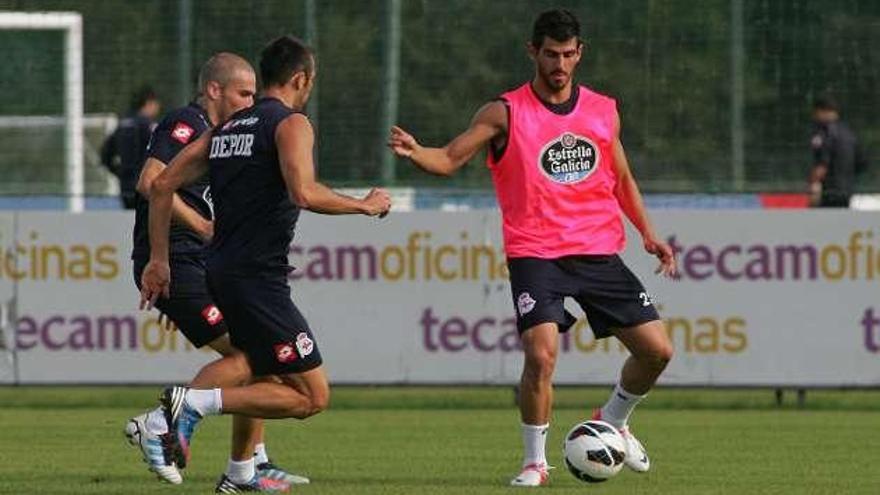 Nélson Oliveira, durante un entrenamiento. / 13fotos