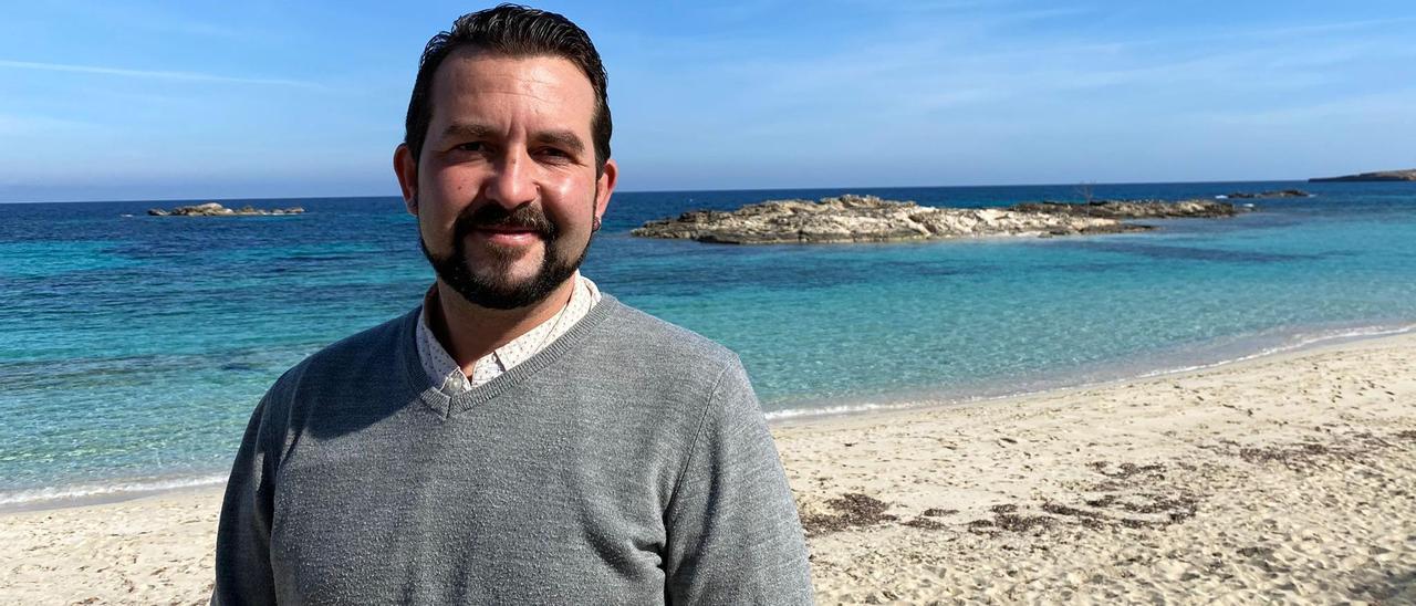 Antonio Sanz, conseller de Medio Ambiente del Consell de Formentera