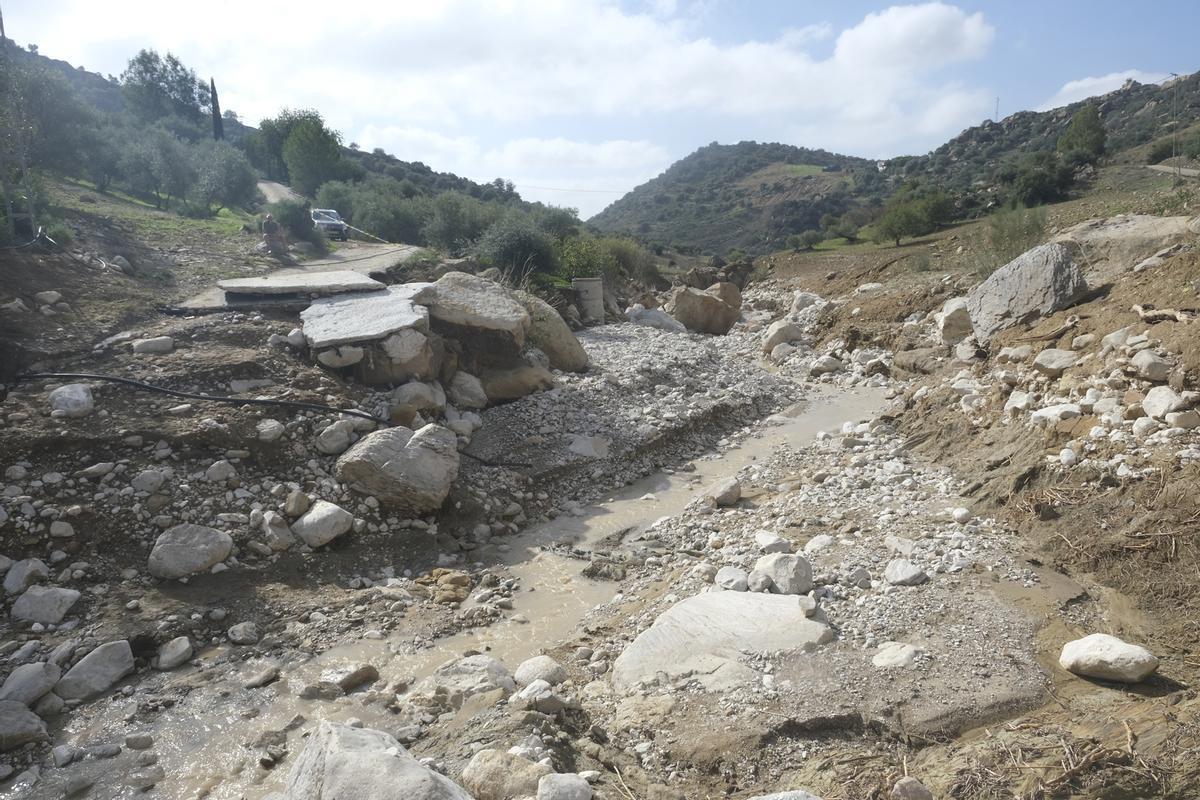 Daños provocados por la DANA