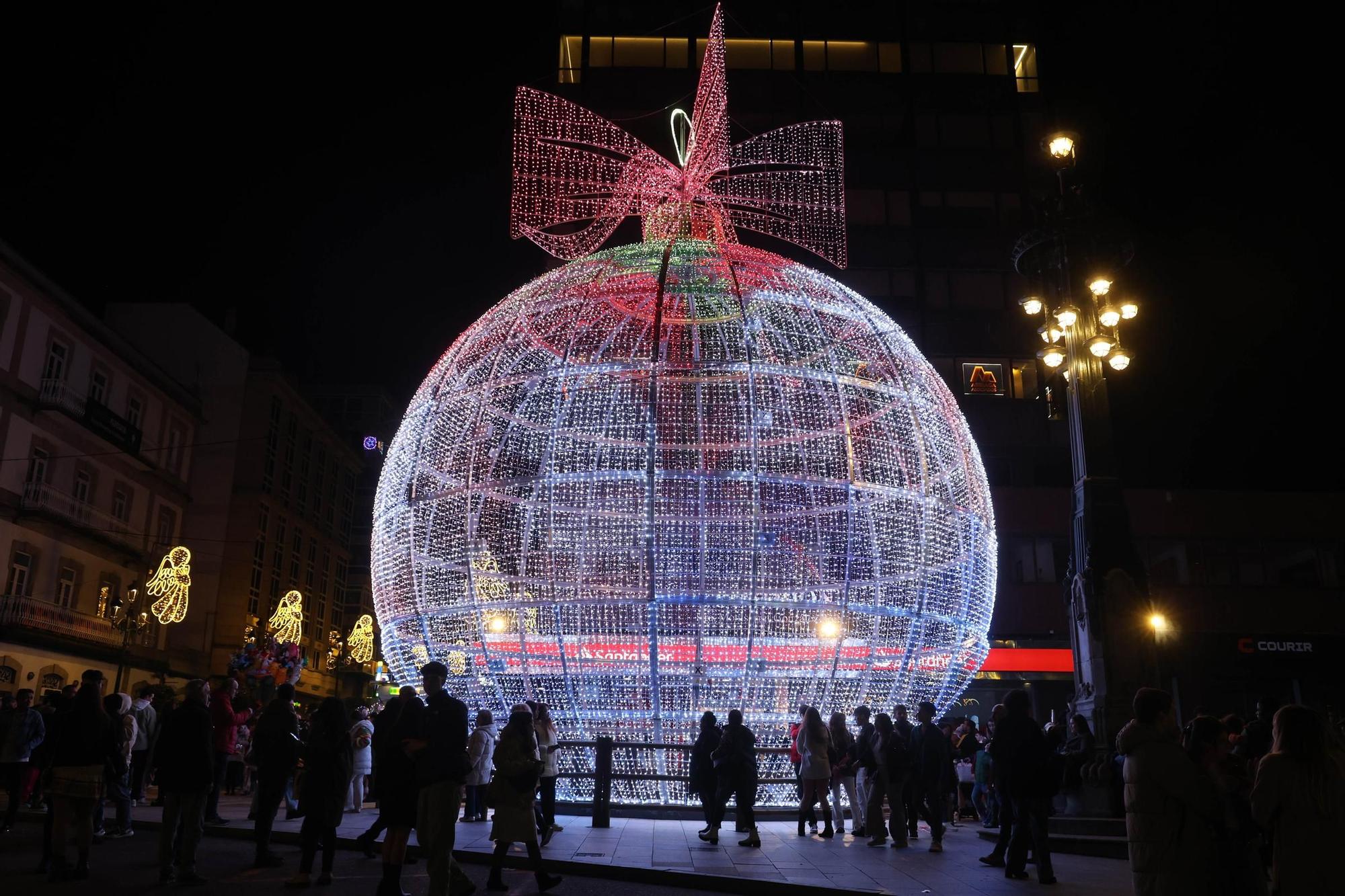 La Navidad de Vigo ya deslumbra al mundo