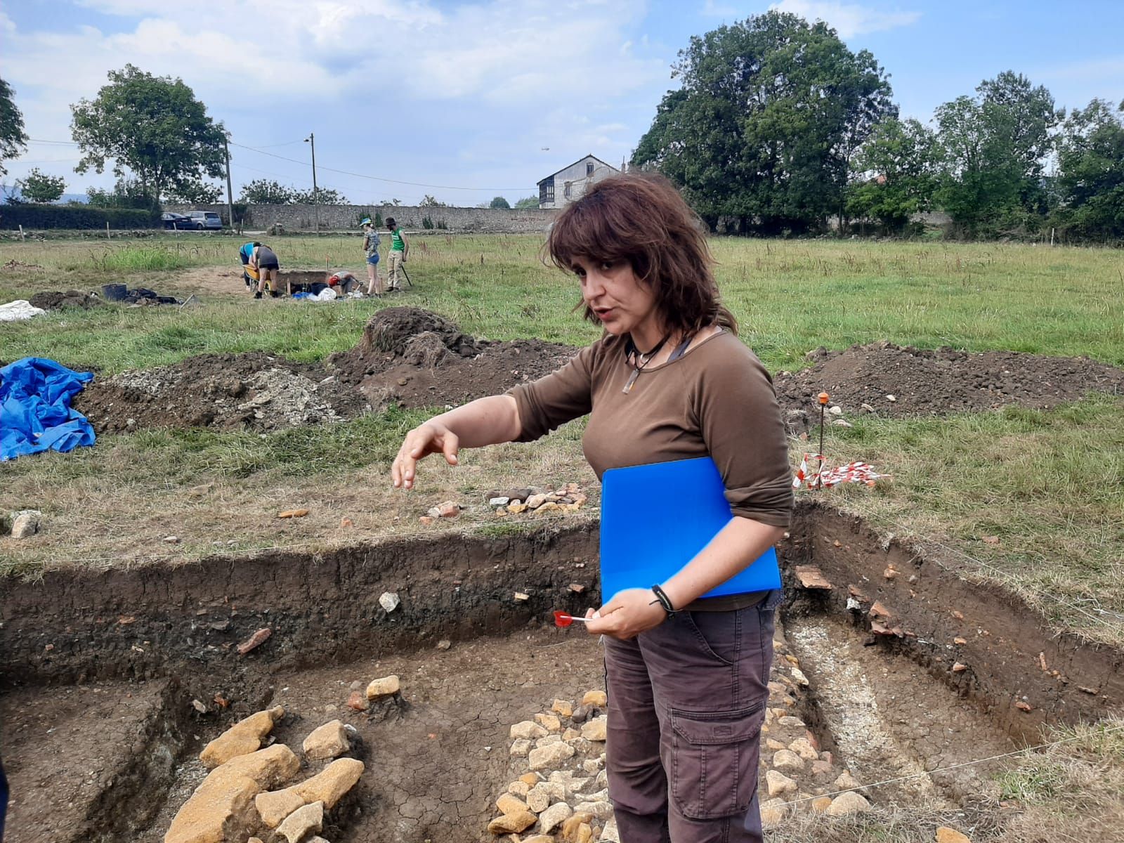 El yacimiento arqueológico Lucus Asturum, en Posada de Llanera: los expertos descubren que durante 400 años hubo población romana asentada allí