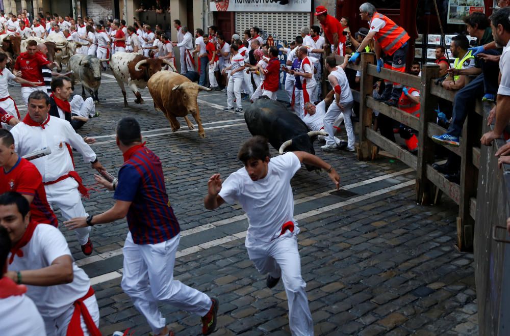 Primer encierro de Sanfermines 2017