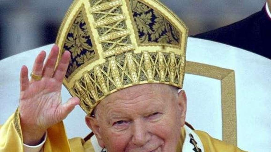 El Papa Juan Pablo II.  // Efe