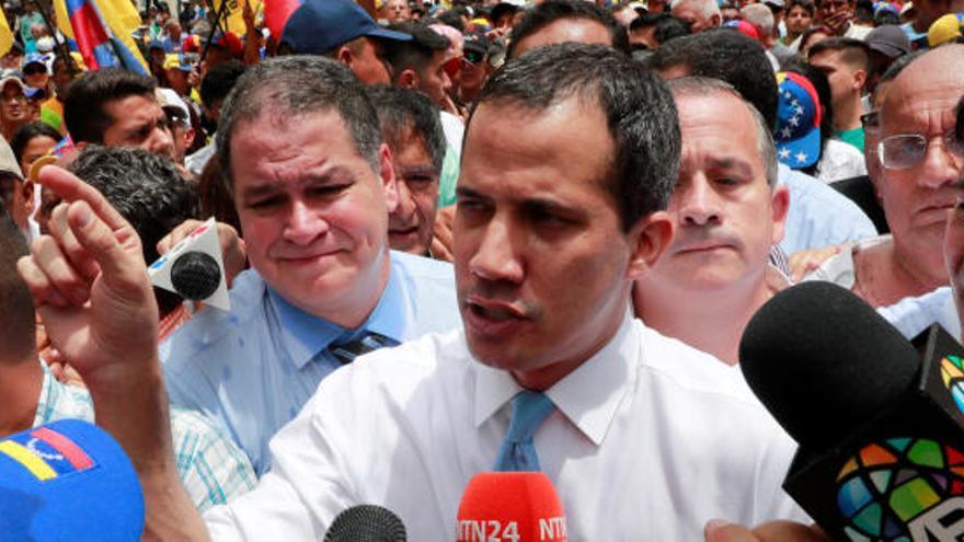 El líder opositor venezolano, Juan Guaidó.