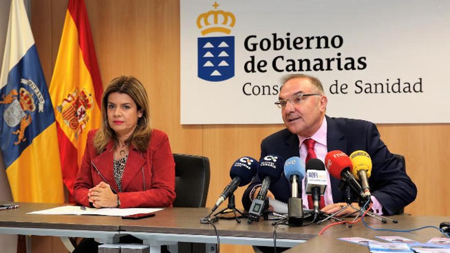 José Manuel Baltar y Elizabeth Hernández.