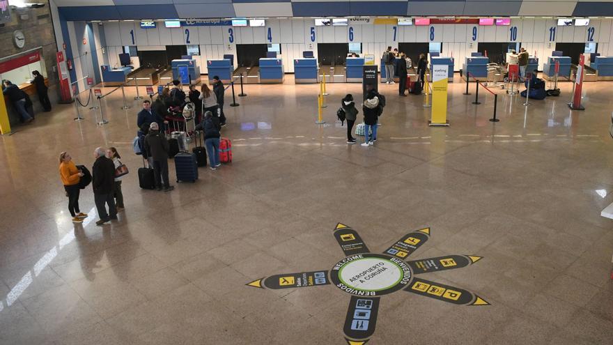 Detenido por traficar con droga dentro del aeropuerto de A Coruña