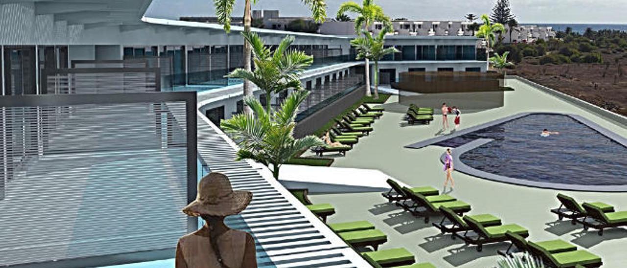 Los Ficus y Oasis Lanz se unen a la renovación hotelera de Costa Teguise