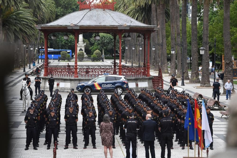 Los 154 agentes en prácticas se incorporarán durante once meses se incorporarán a las distintas plantillas policiales gallegas, 31 de ellos prestarán servicio en A Coruña.