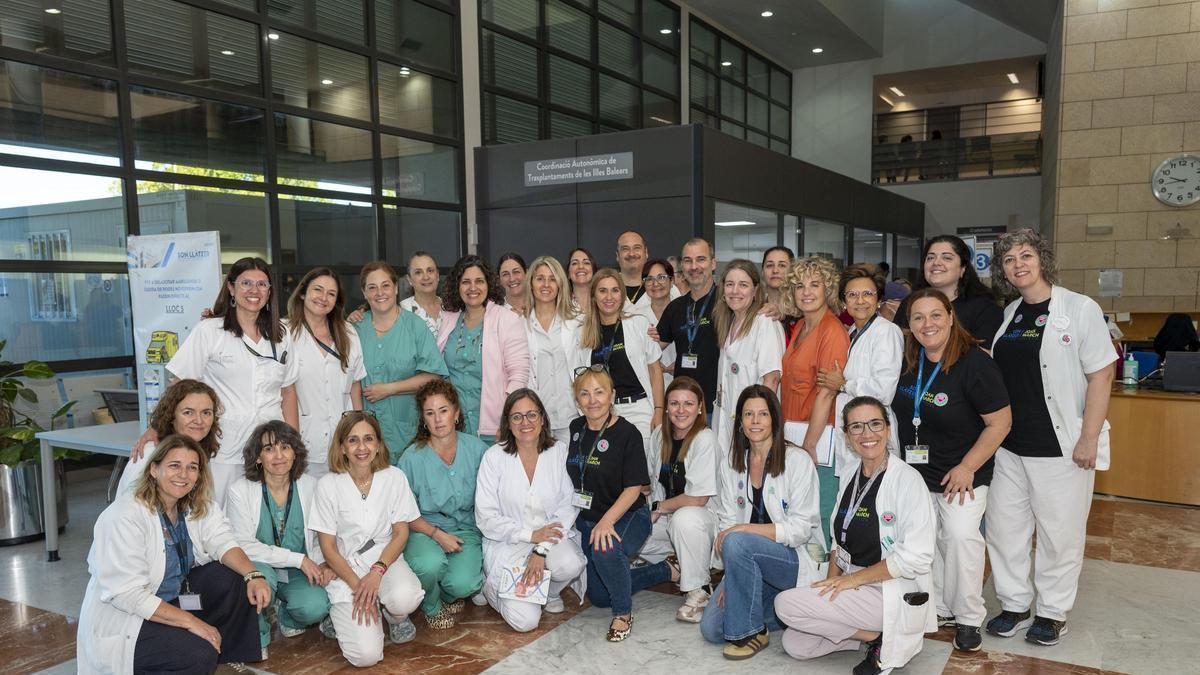El hospital Son Llàtzer celebra el Día de la Enfermera.