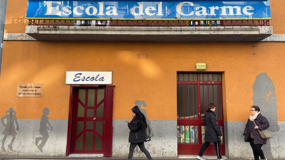 Escuela del Carme, en Barcelona