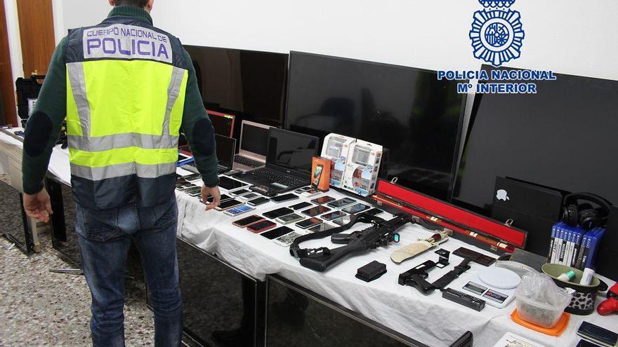 Desmantelado grupo criminal especializado en robos en viviendas