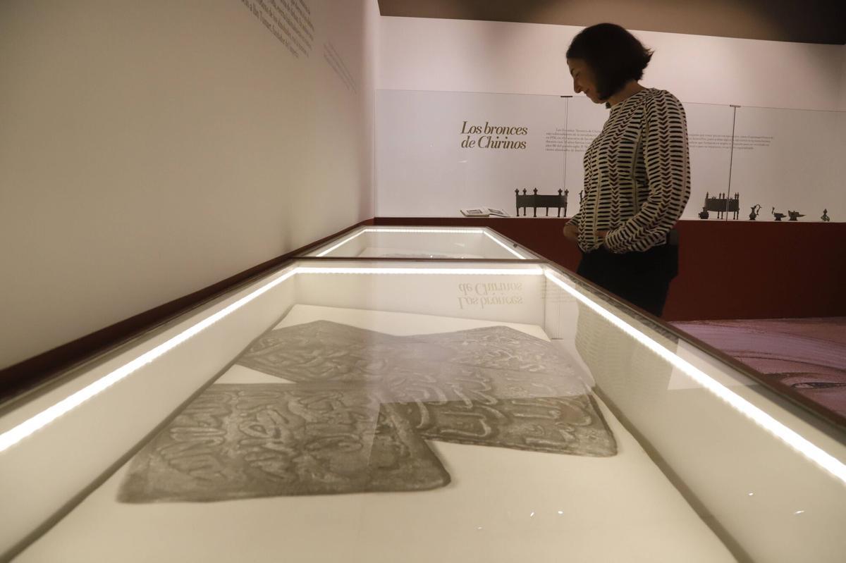 Parte de la exposición ‘Bronce, plata y almagra en la Córdoba almohade’.