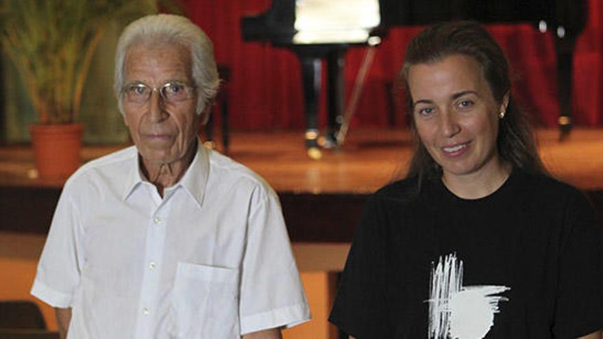 Jaume y Mariàngels Ferrer, organizadores del concurso.