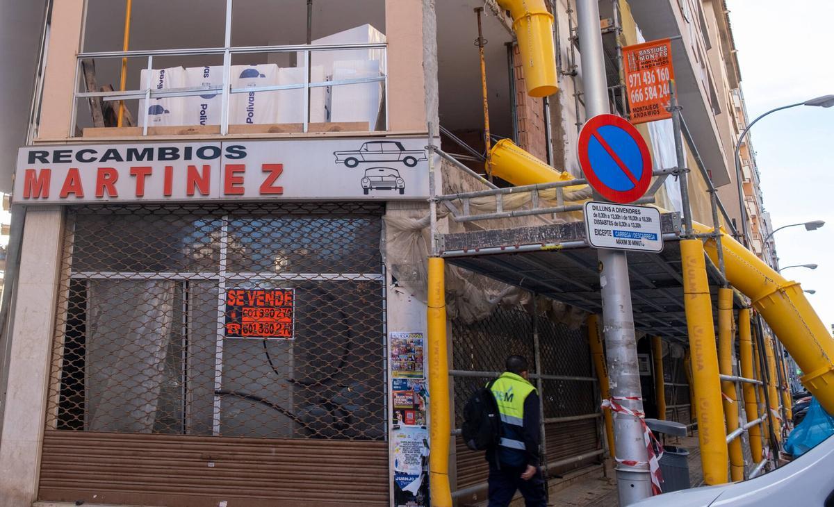 La antigua tienda de Recambios Martínez se convierte en una promoción de pisos VPL