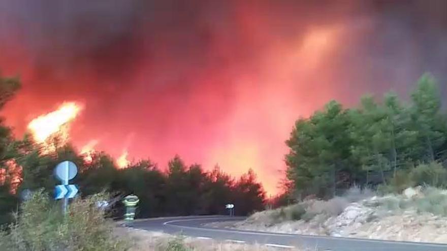 Incendio en Latedo