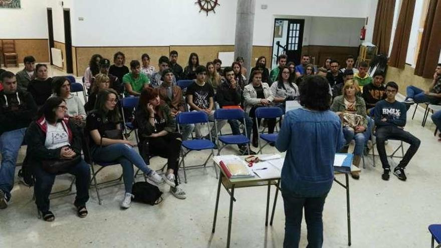 Presentación del programa a los alumnos. // Fdv