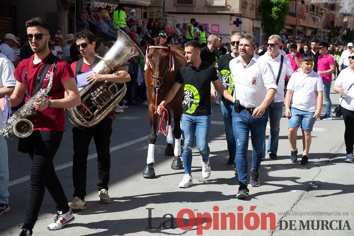 Pasacalles caballos del vino al hoyo