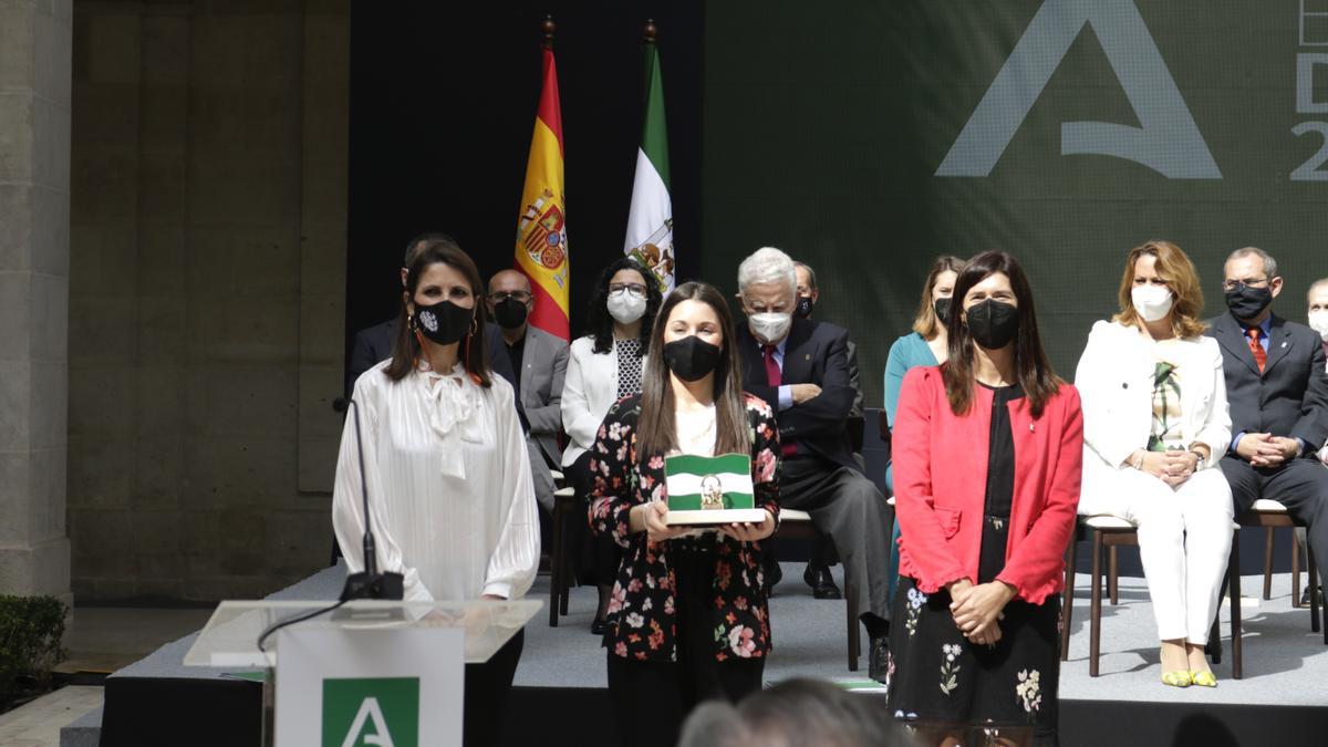 Entrega de los premios por el Día de Andalucía en Málaga