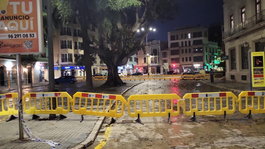 Tres colegios de Burriana cerrarán el miércoles a causa del temporal