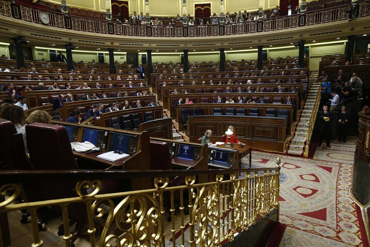 Una imagen del Congreso de los Diputados.