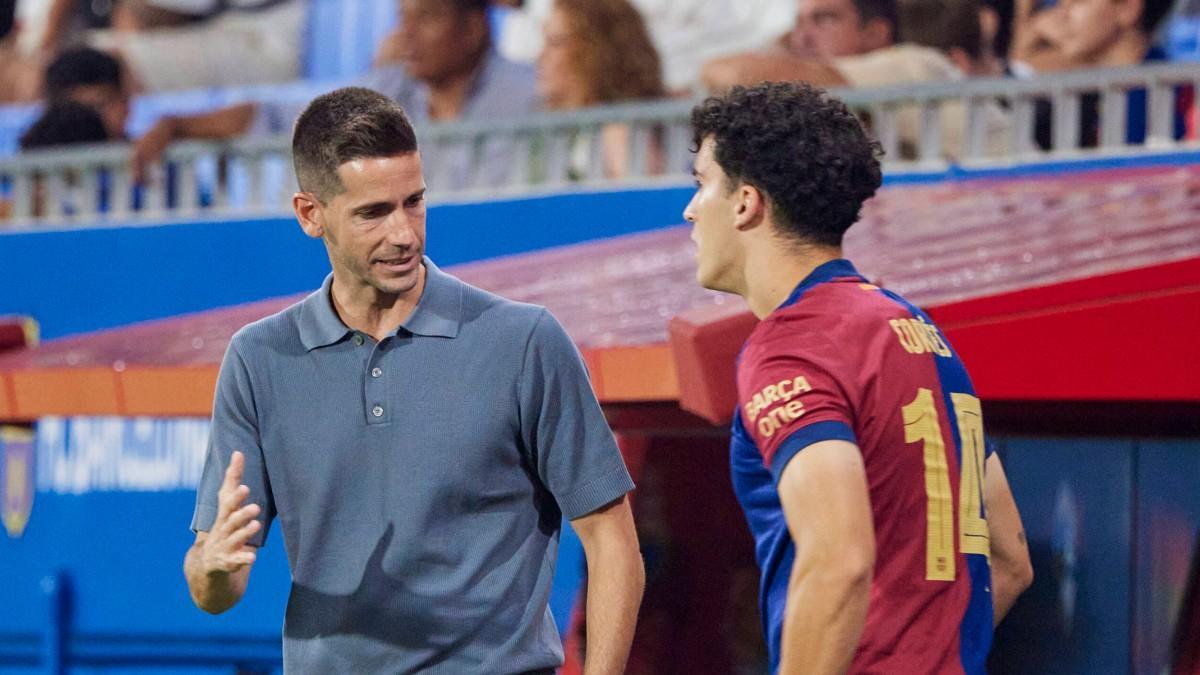 Albert Sánchez trusted Álvaro Cortés