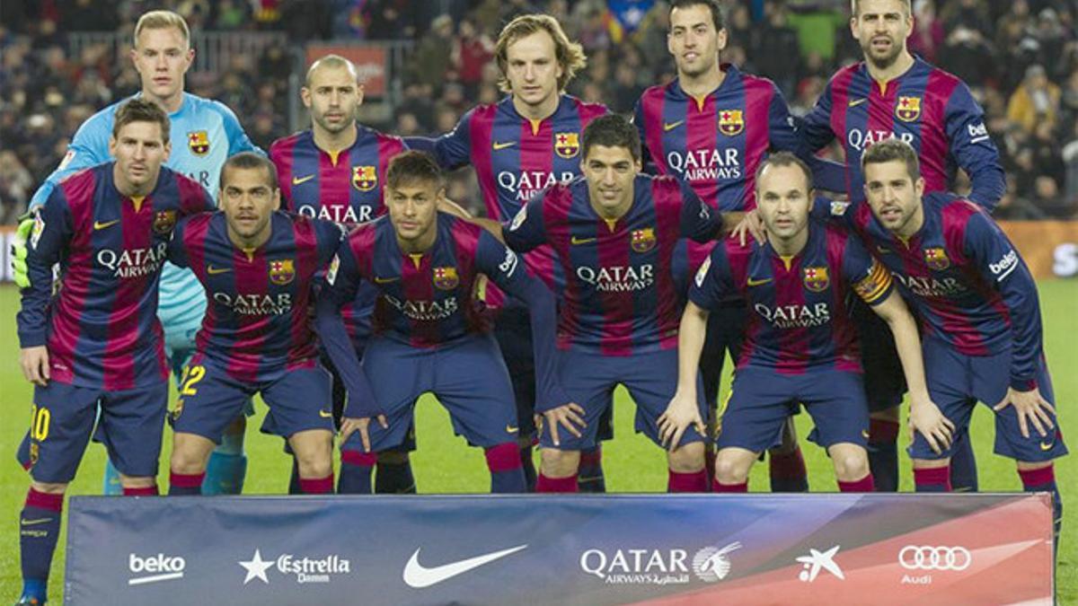 El Barcelona repite equipo de gala