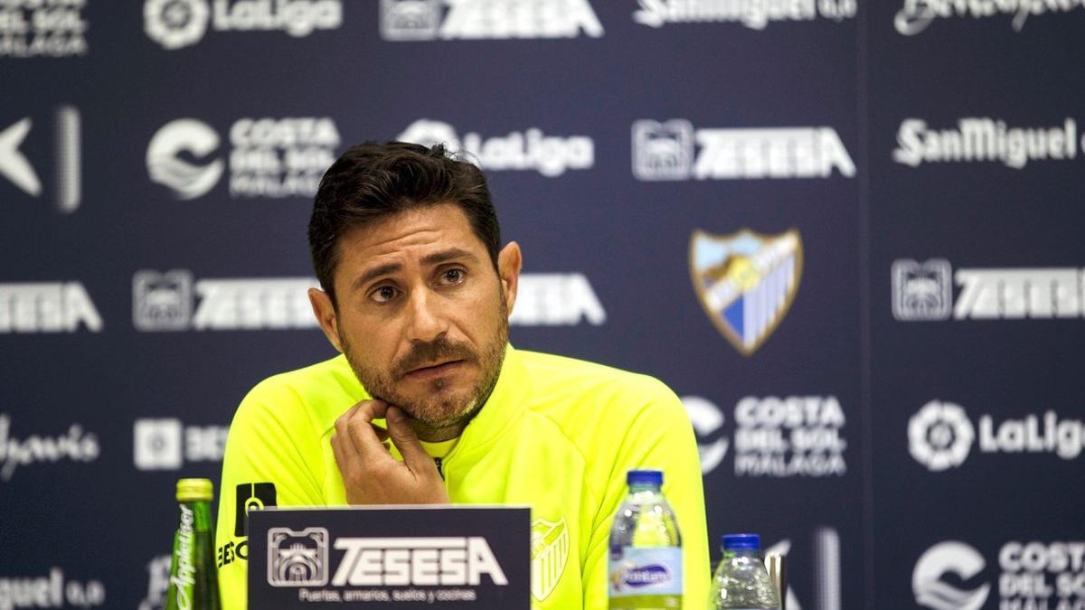 El ex entrenador del Málaga CF, Víctor Sánchez del Almo