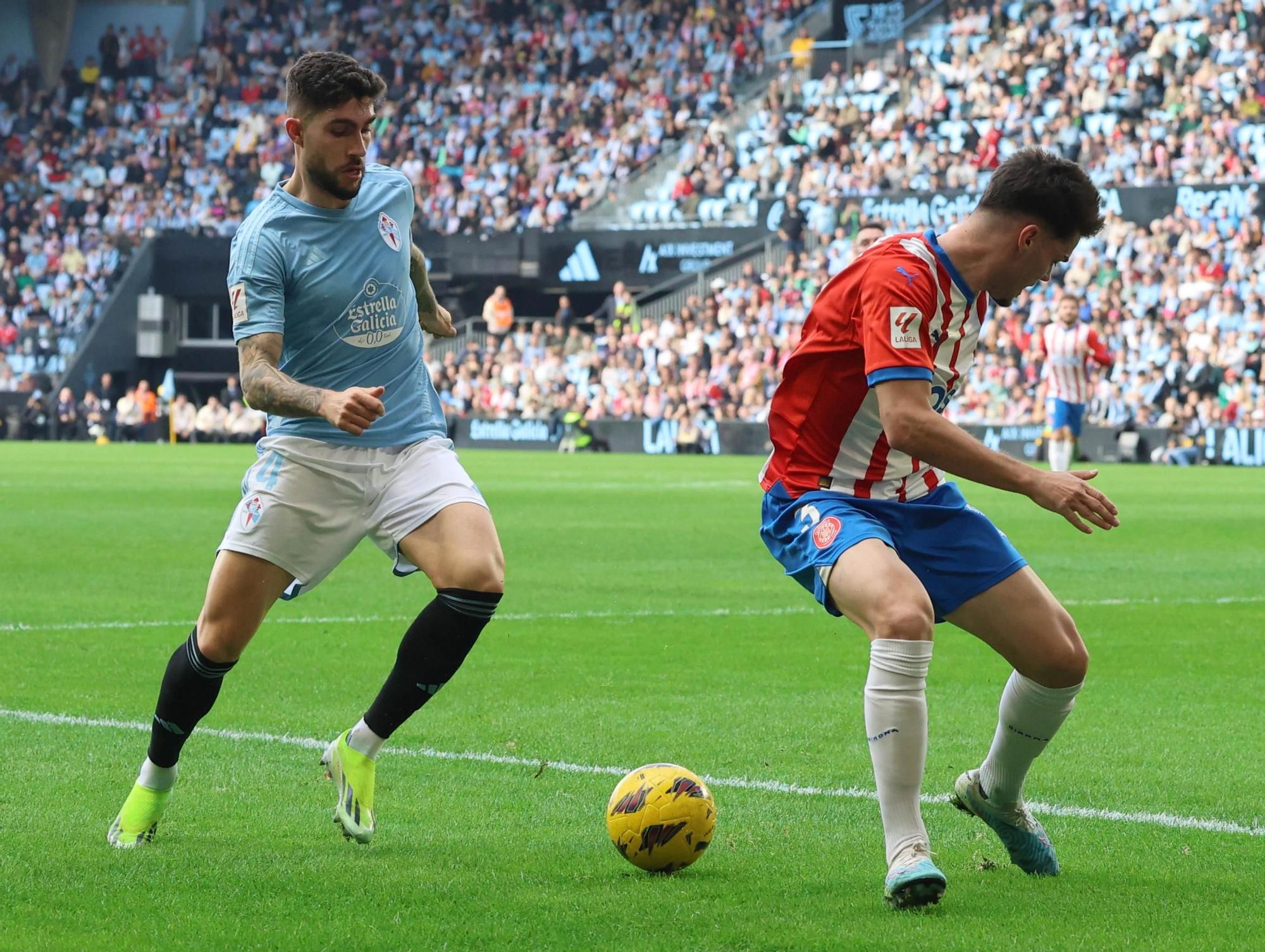 De la fiesta inicial a la decepción: las mejores imágenes del Celta-Girona