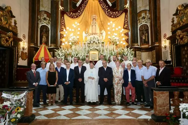 Así ha sido la tradicional misa de los agricultores en honor a la Virgen de las Nieves