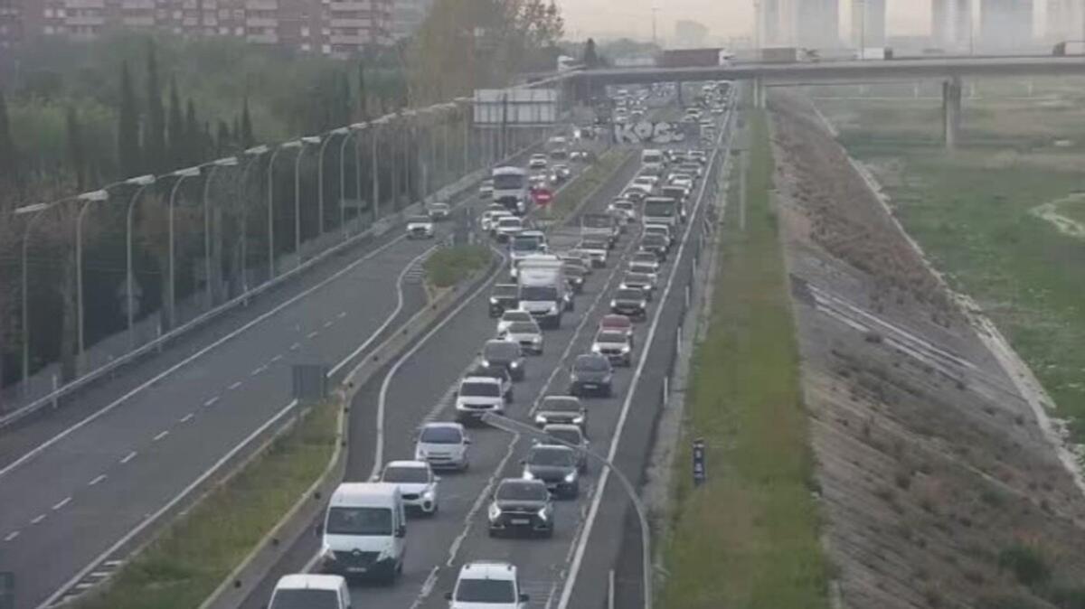 Retenciones en la V-31 esta mañana.