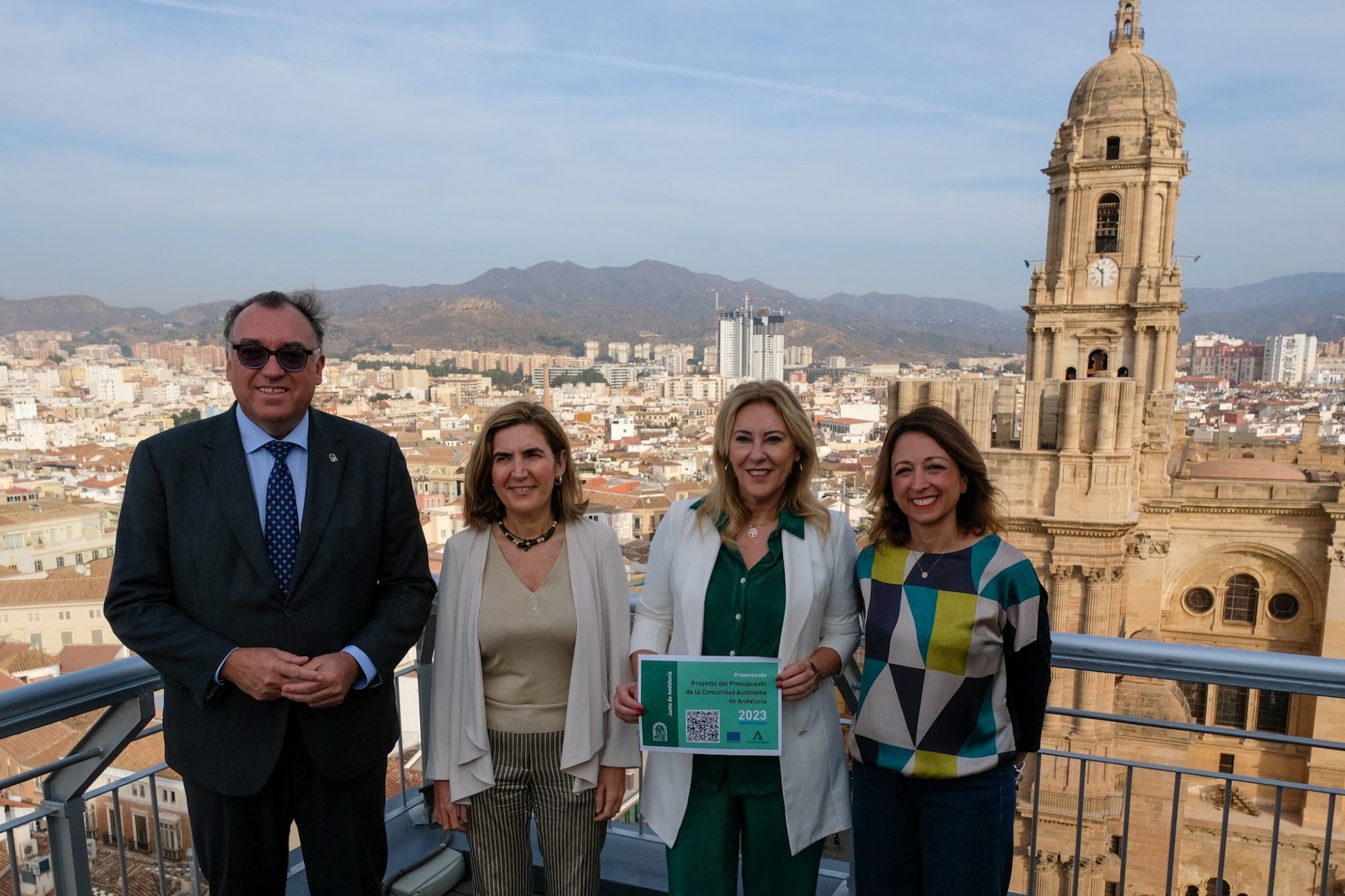 Los consejeros malagueños de la Junta de Andalucía analizan los presupuestos