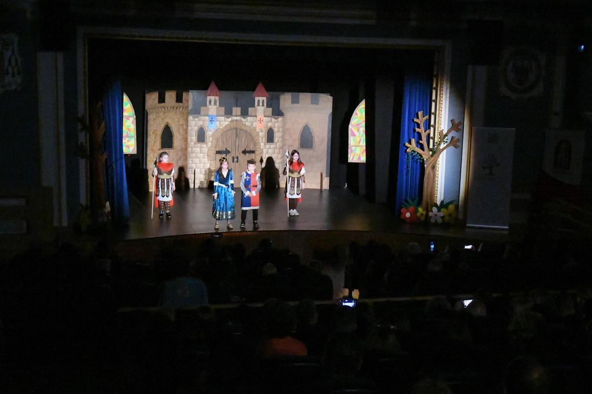 Zamora. grupo de teatro "Patio de Butacas" del colegio Nuestra Señora del Rocío