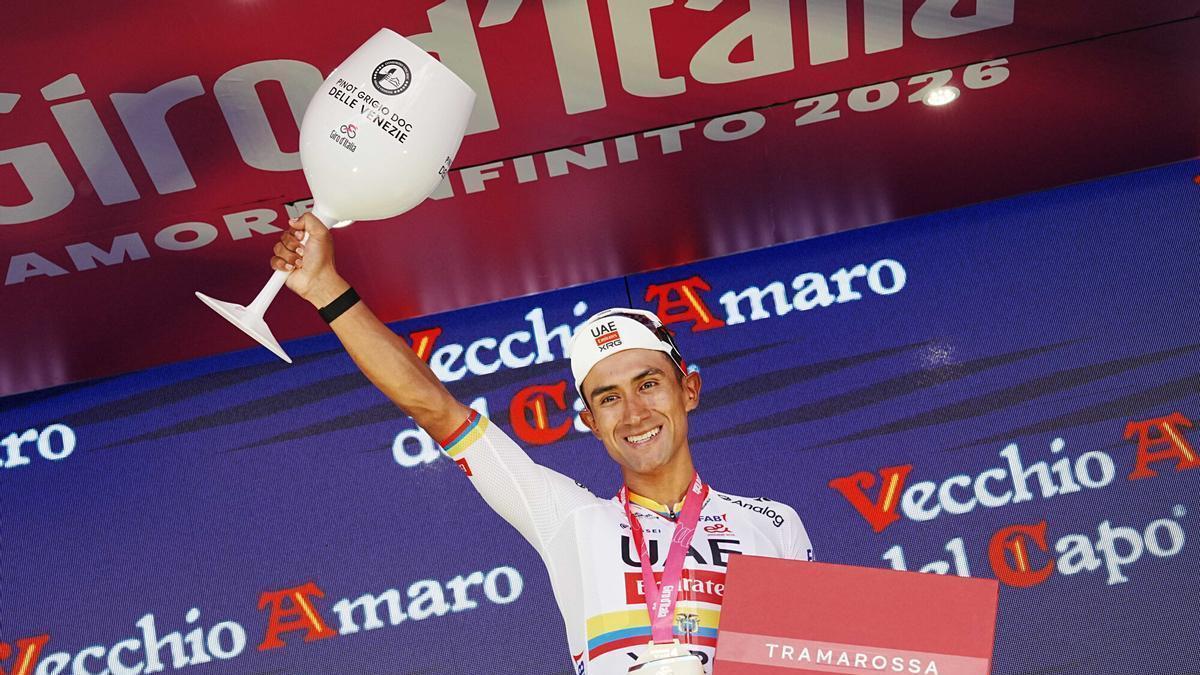 GIRO DE ITALIA | Jhonatan Narváez firma un doblete en el Giro tras una fuga épica