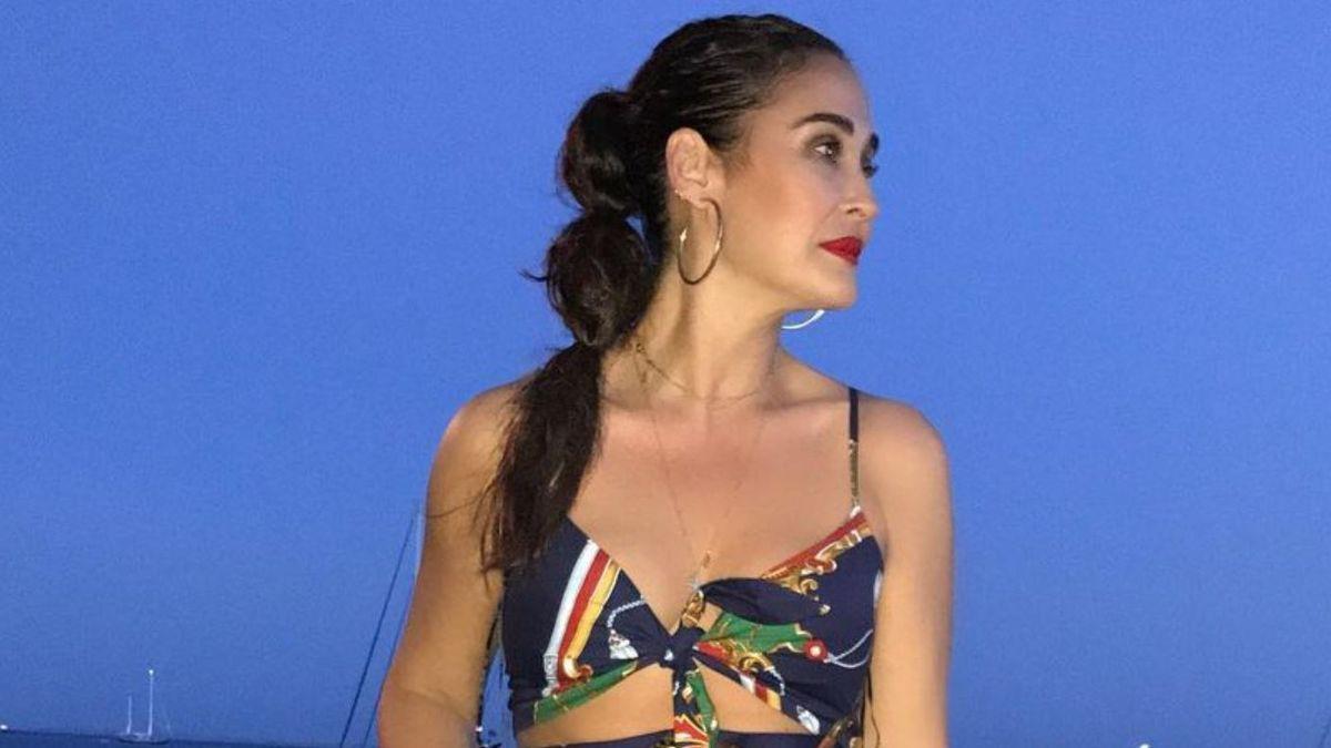 Vicky Martín Berrocal presume de su nueva figura