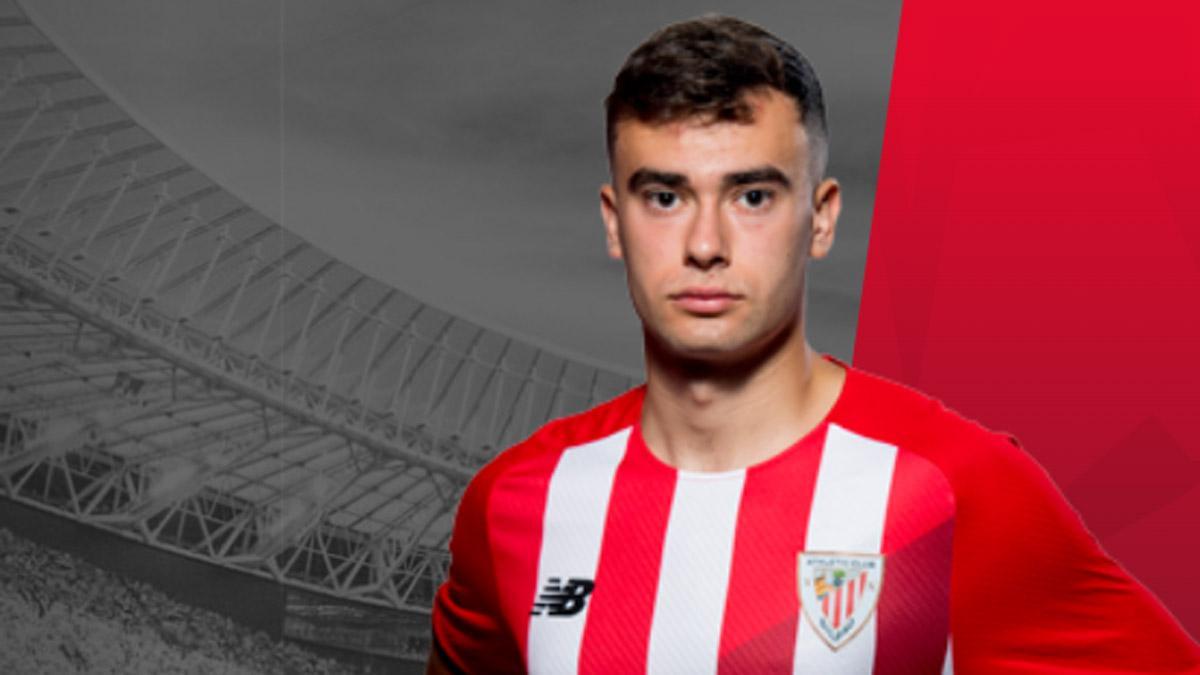 Álvaro Núñez, lateral derecho del filial del Athletic