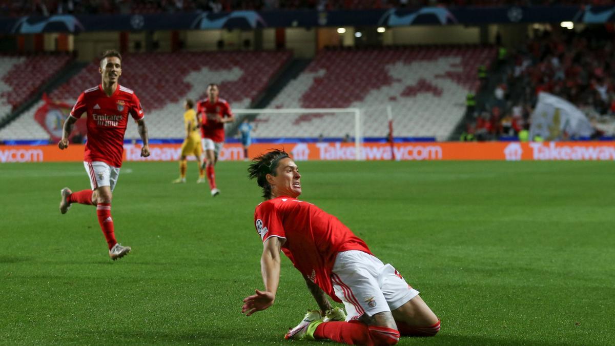 Liga de Campeones: Benfica - Barcelona, en imágenes