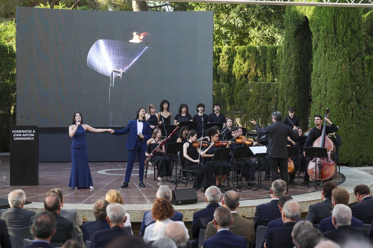 ACTO DE HOMENAJE Y RECUERDO A JOAN ANTONI SAMARANCH. FOTO: VALENTI ENRICH