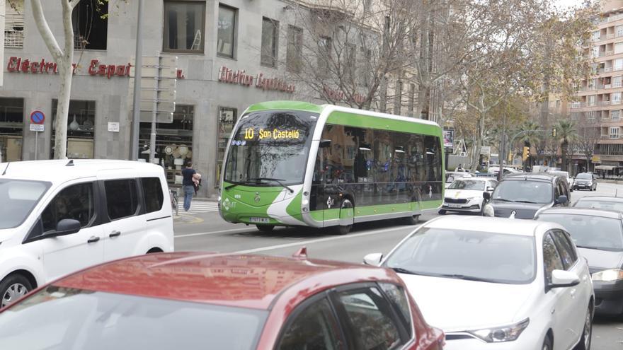 Conductores de la EMT de Palma alertan de que los autobuses eléctricos son un «peligro público»