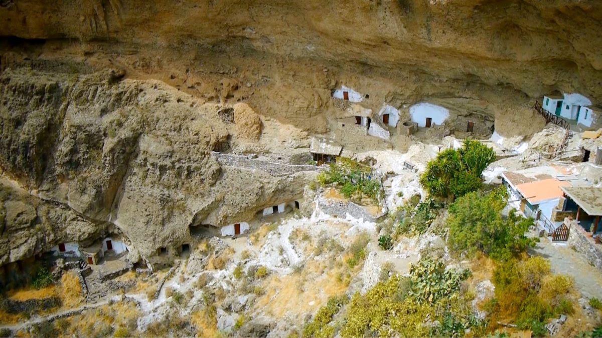 Las casas cuevas de Artenara