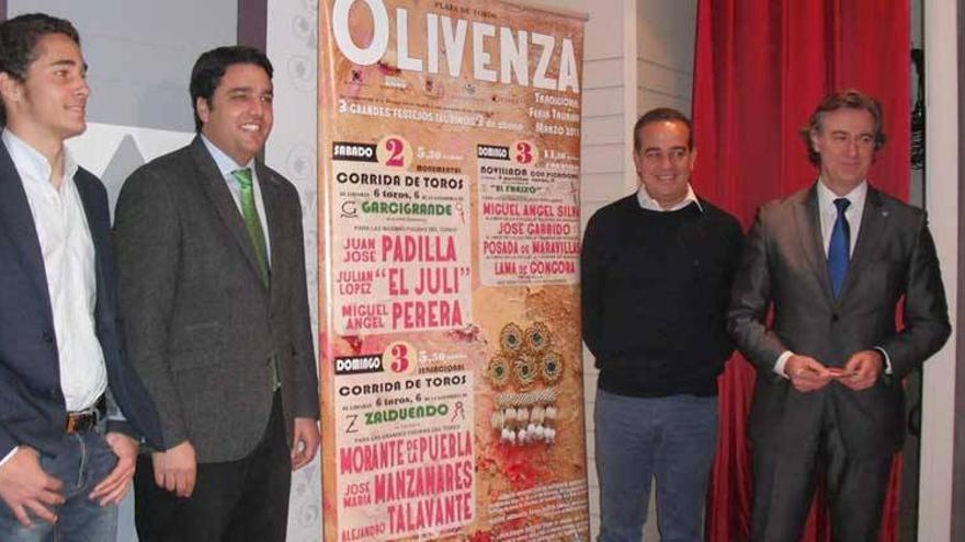 Talavante, Perera, El Juli y Morante de la Puebla, en la VIII Feria del Toro de Olivenza