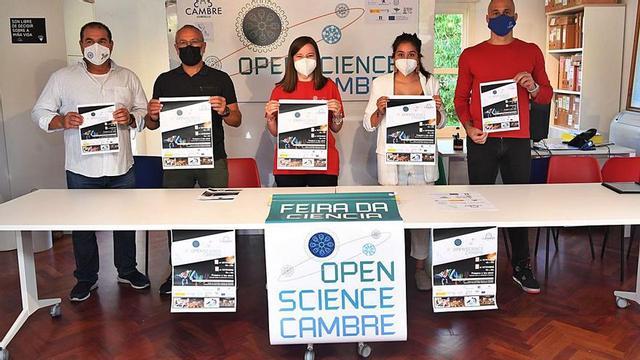 Presentación de la IV Open Science, ayer, en Casa Arrigada. |   // CARLOS PARDELLAS