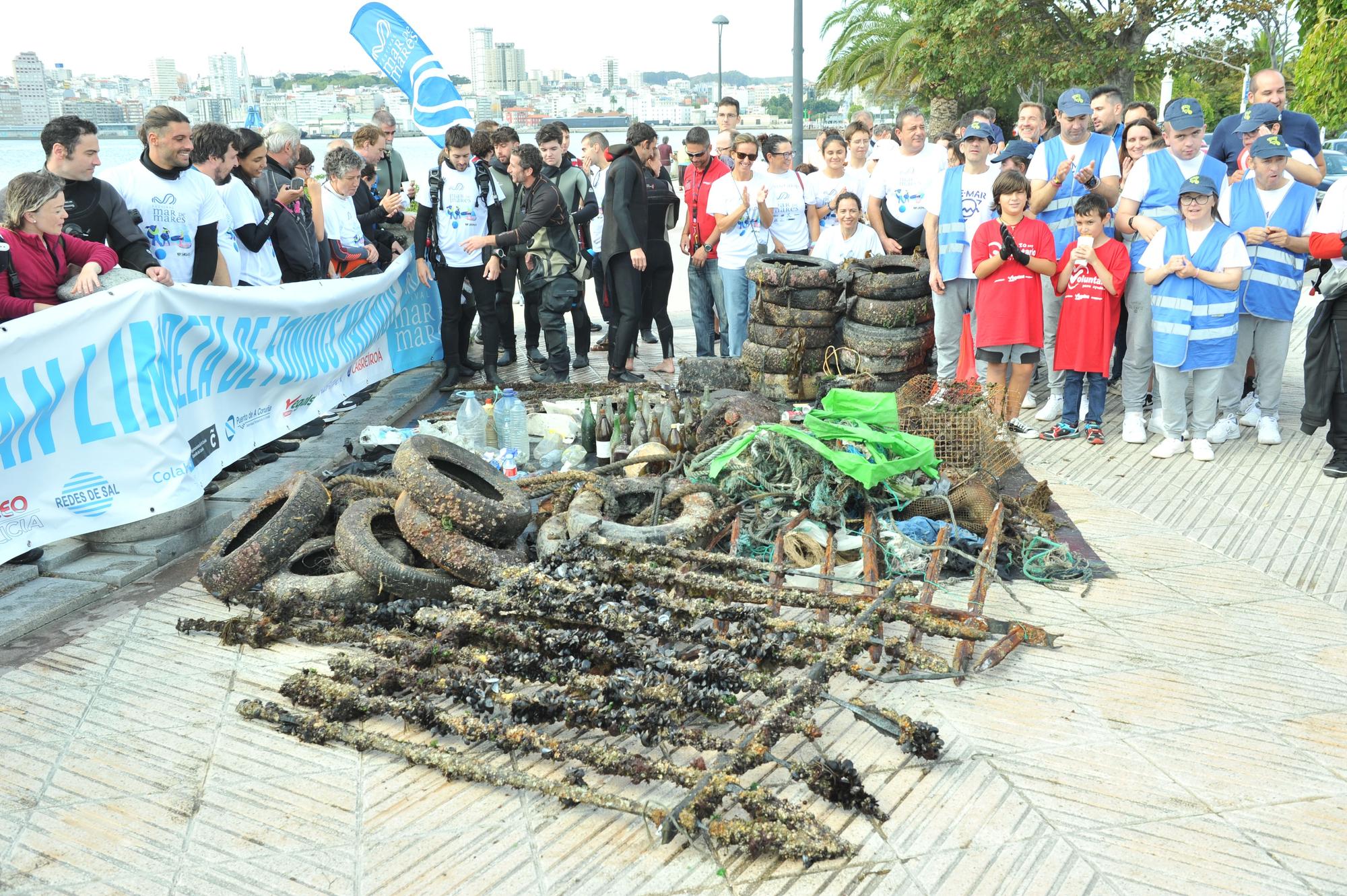 III Gran limpieza de los fondos marinos de A Coruña dentro de Mar de Mares