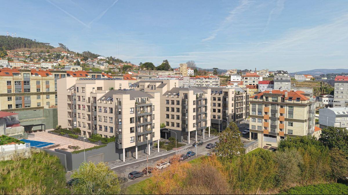 Infografía del proyecto Arboreda Residencial.