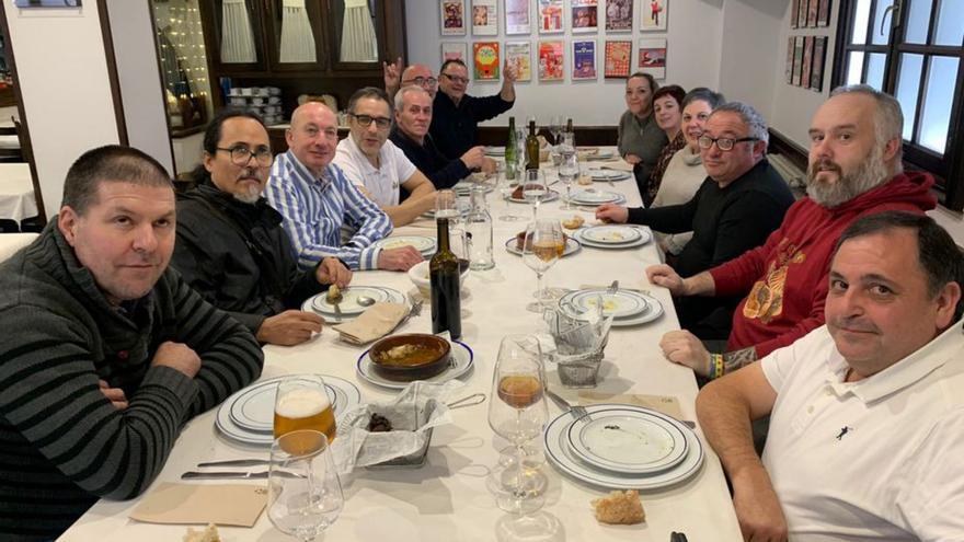 Despedida al vendedor de la ONCE Toñito Brea