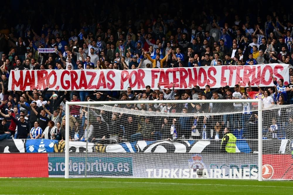 Así fue el homenaje a Mauro Silva