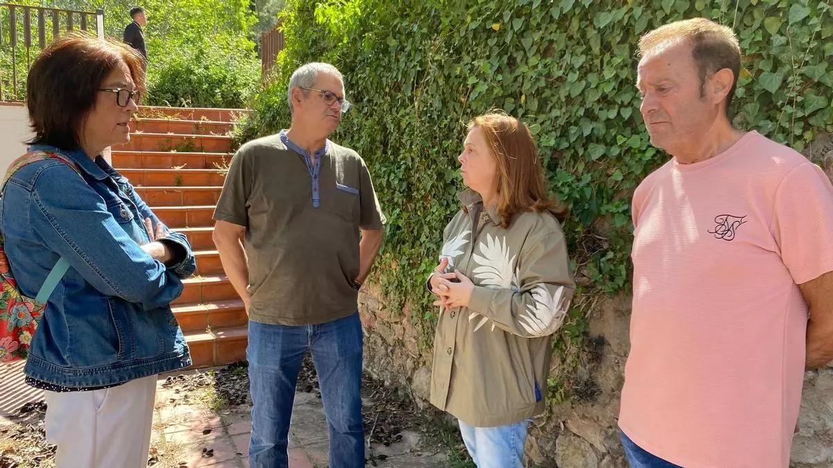 Visita de la Diputació a la zona.