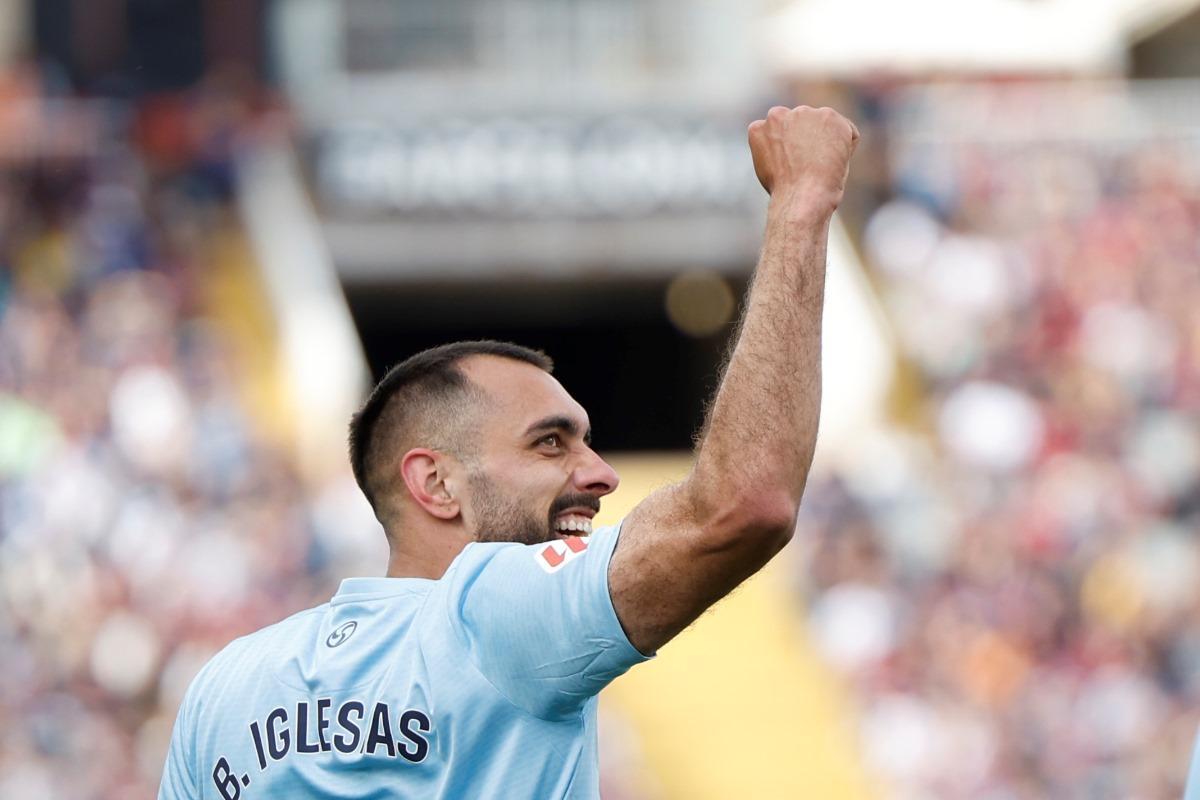 Borja Iglesias, jugador del Celta.