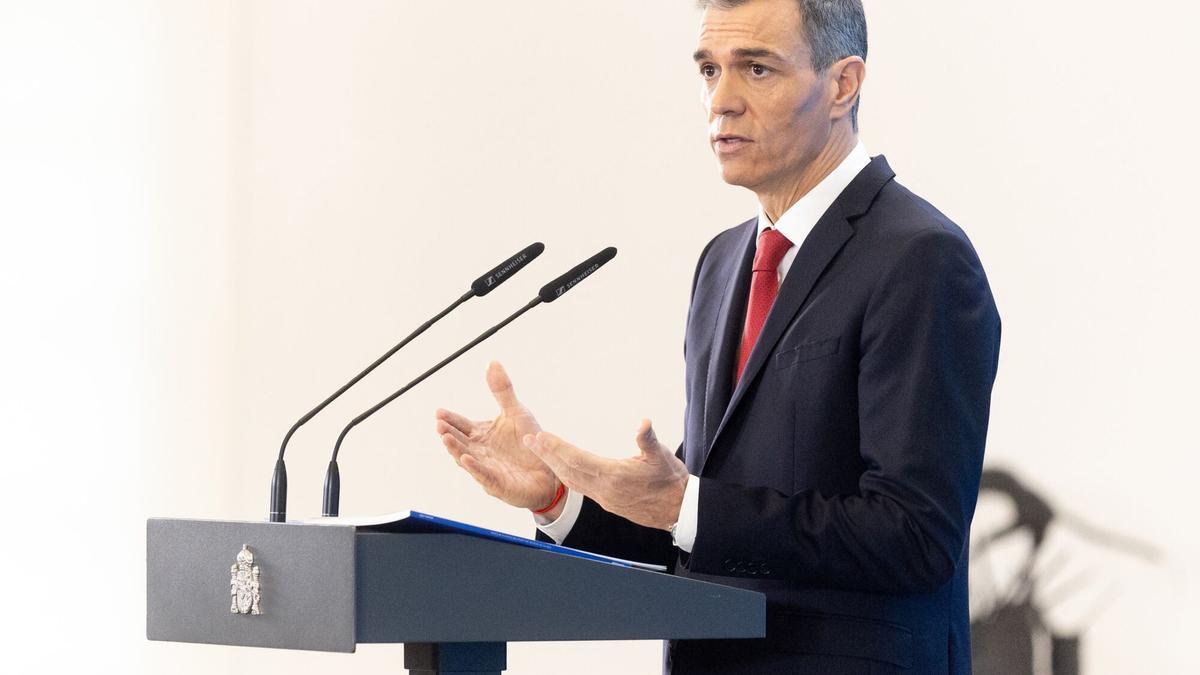 El presidente del Gobierno, Pedro Sánchez.